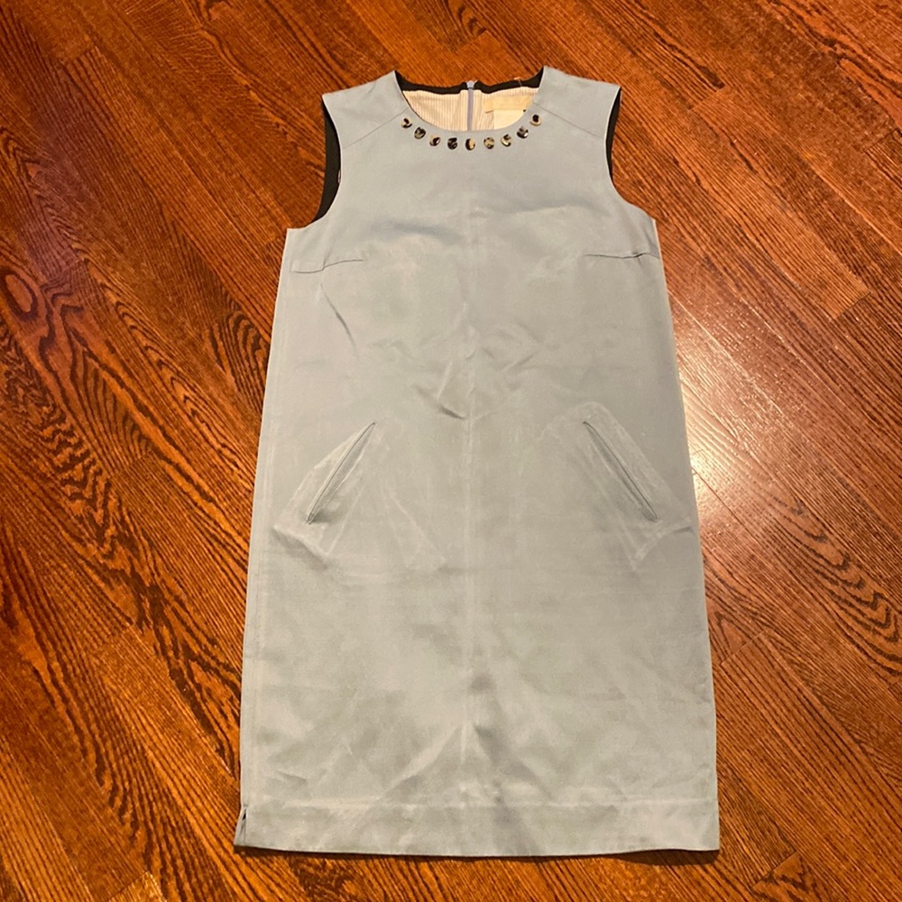Max Mara Light Blue Mod Shift Dress